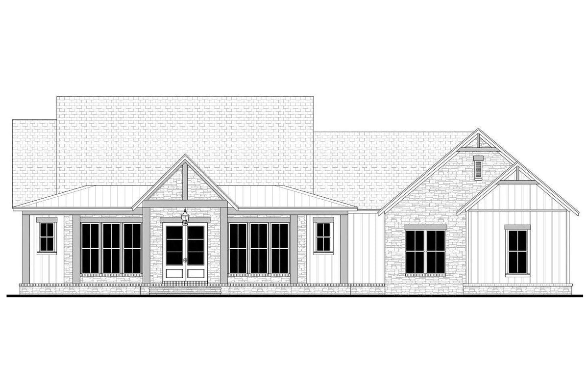 Pine Creek House Plan - Archival Designs House Plans