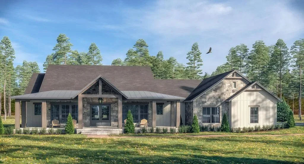 Pine Creek House Plan - Archival Designs House Plans