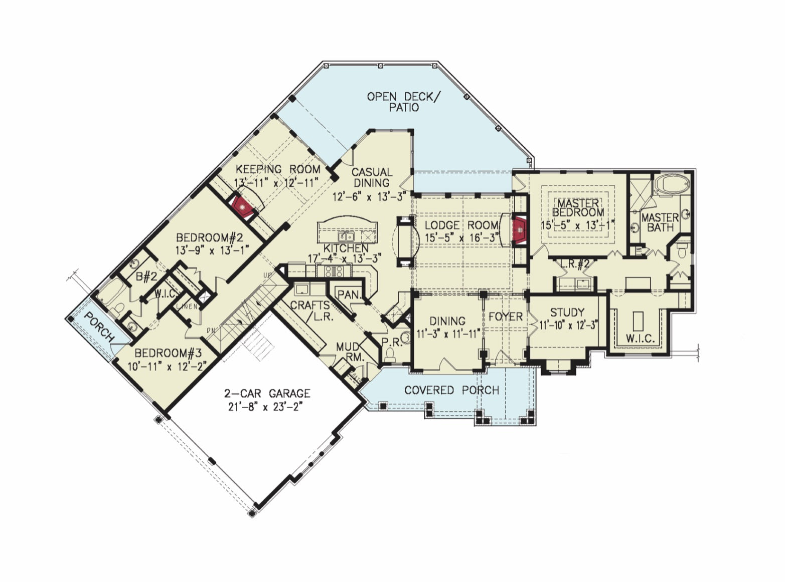 Chestatee River Cottage A House Plan