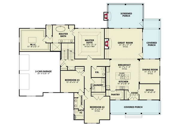 Wood Creek Farmhouse | Modern Farmhouse Plan