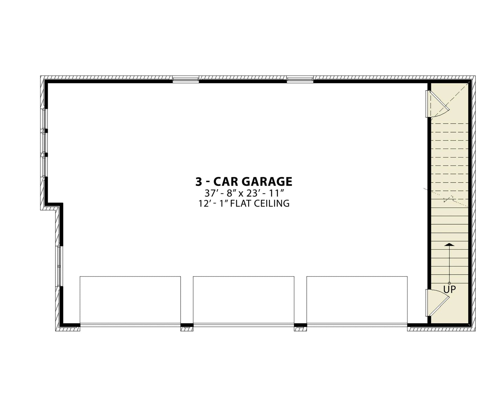 Newton Garage Apartment Plan - Archival Designs House Plans