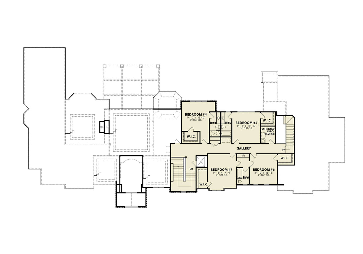 Athens Manor Second  Floor Plan