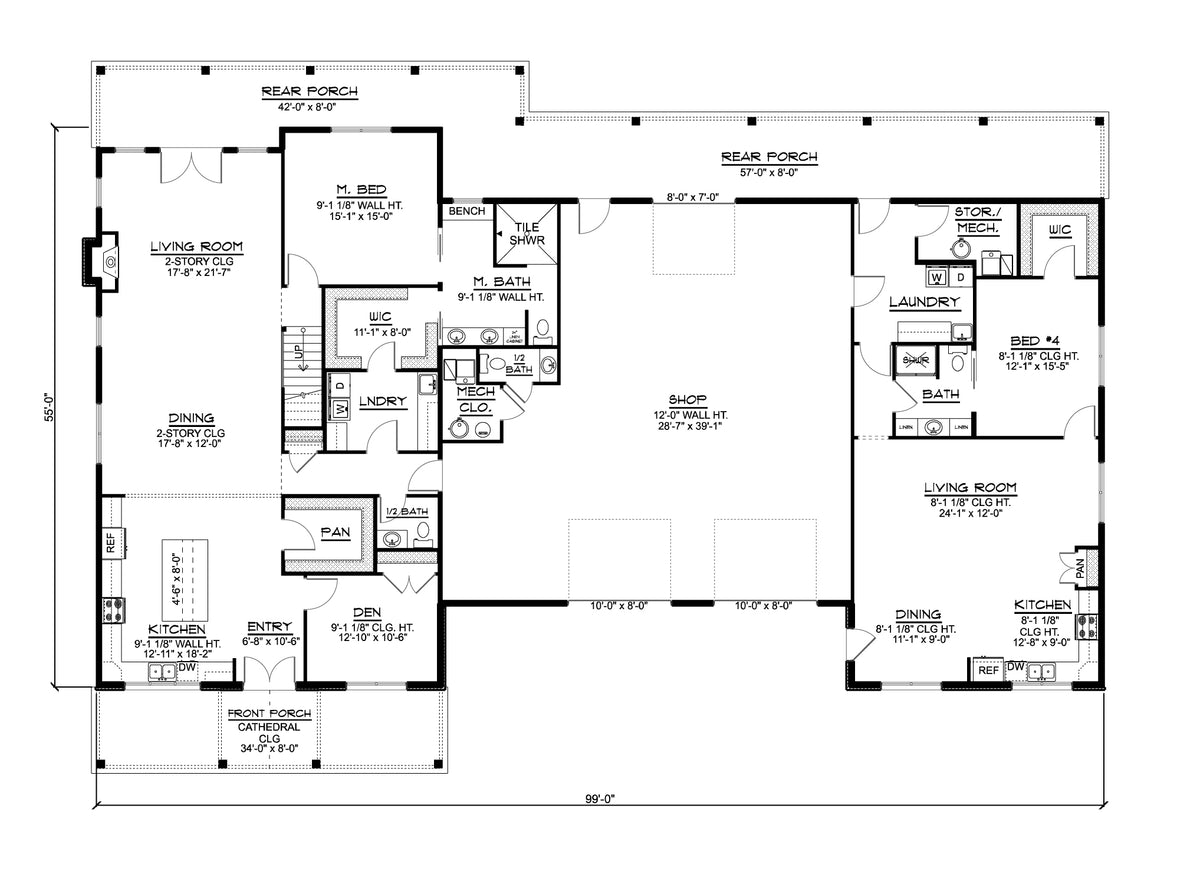 Tudor First floor plan