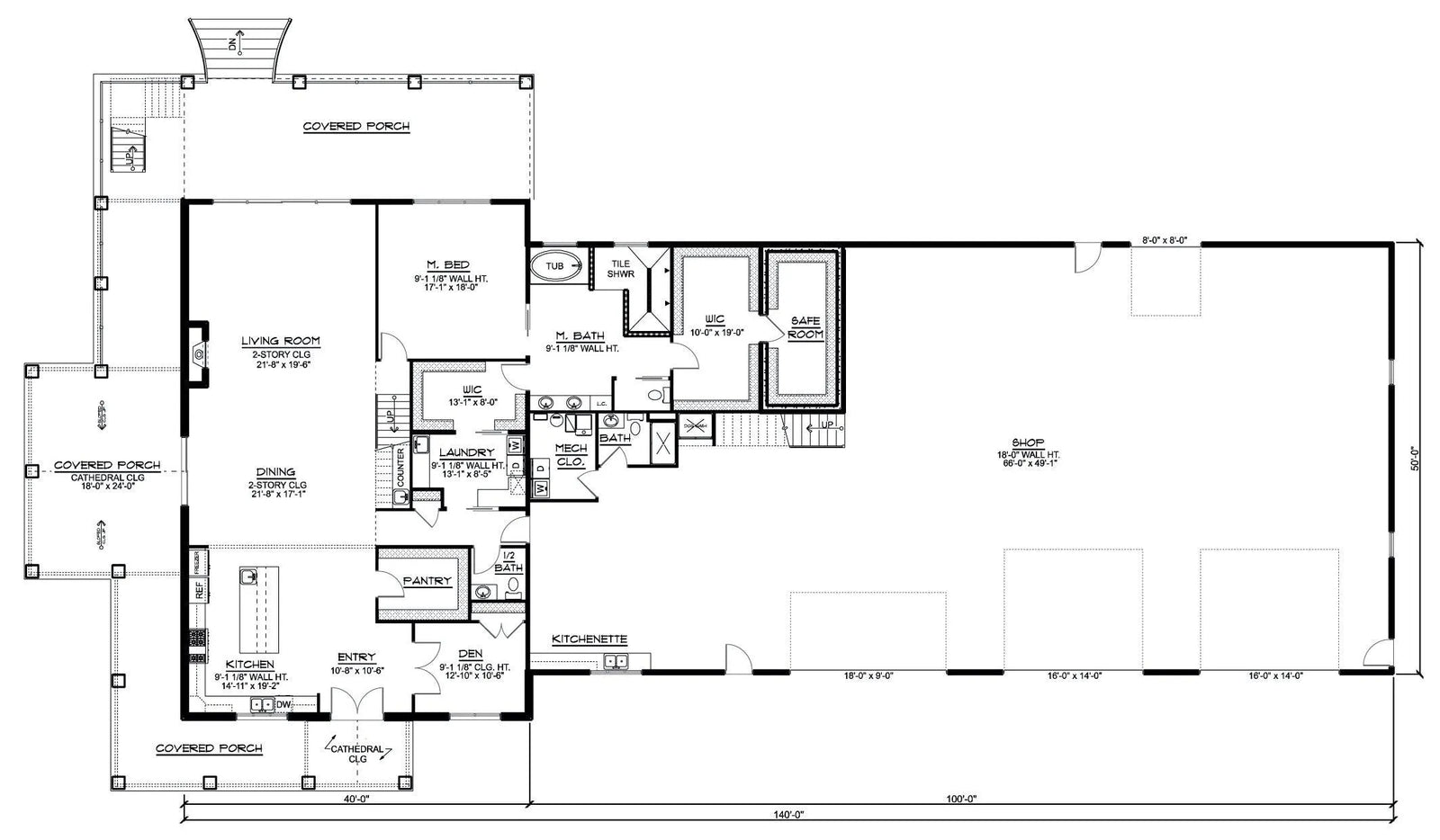 Catlin House Plan - Archival Designs House Plans