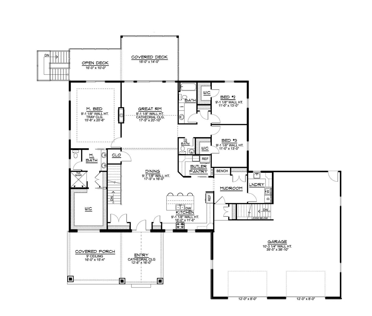 Alpine House Plan - Archival Designs House Plans