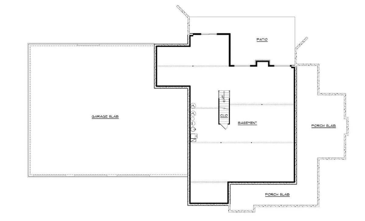 Blair House Plan - Archival Designs House Plans, floor plan