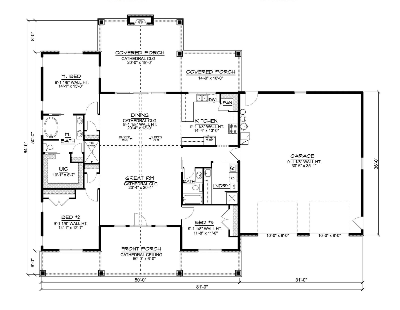 Trevena II House Plan - Archival Designs House Plans