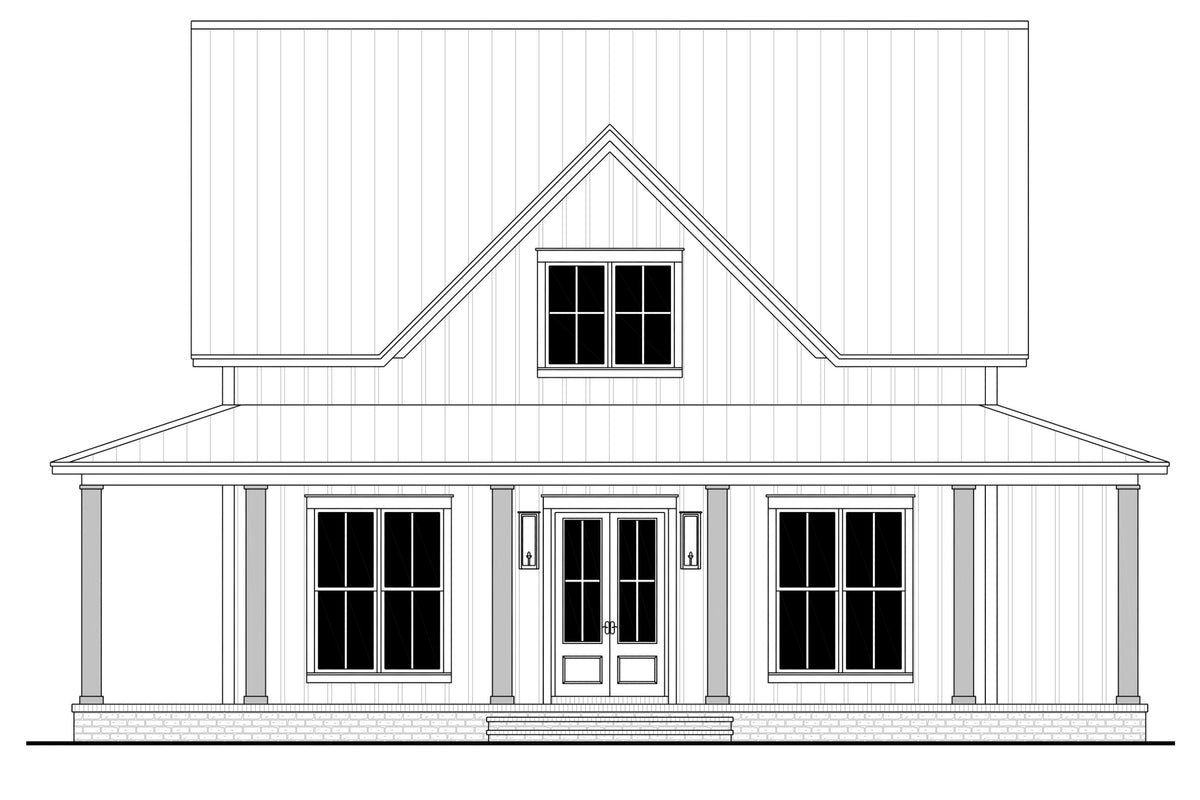 Camden House Plan - Elevation Front