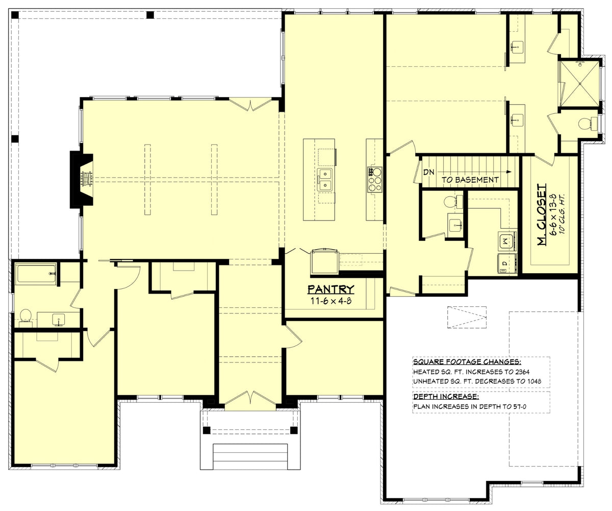 Oxford Basement Floor Plan