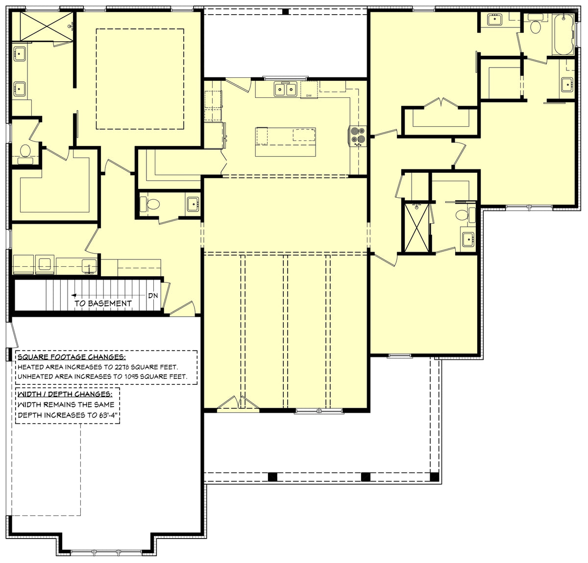 Charlotte Park House Plan - Archival Designs House Plans