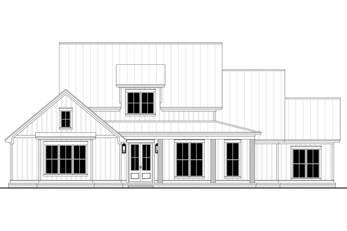 Charlotte Park House Plan - Archival Designs House Plans