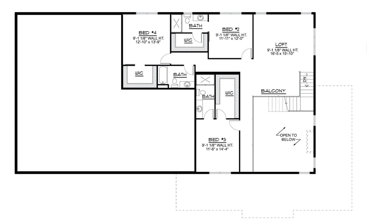 Bay House Plan - Archival Designs House Plans, floor plan