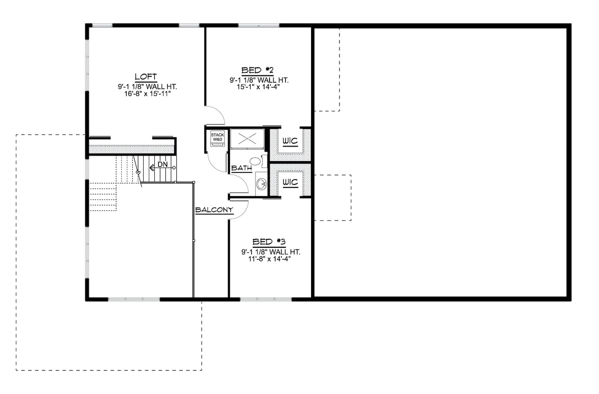Leighton House Second Floor Plan