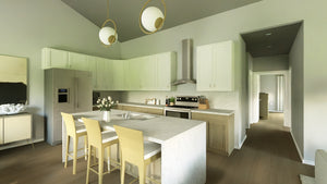 Q8415-A Barndominium House, 2 Bedrooms, 2 Bathrooms | 23295 House Plan Kitchen