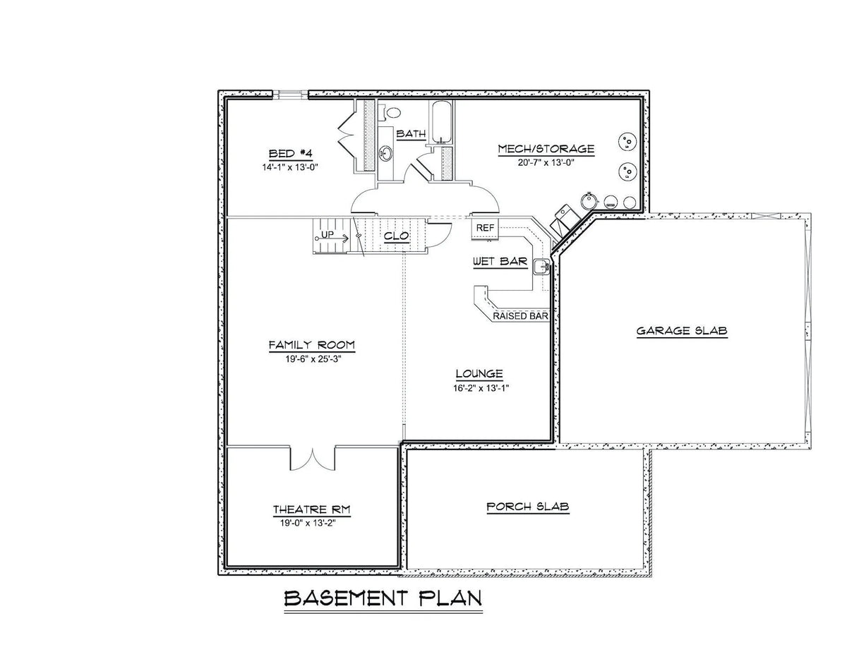 Mackenzie House Plan - Archival Designs House Plans, floor plan