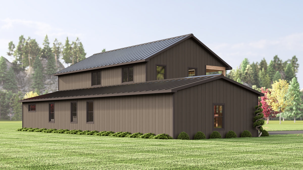 4-Bedroom, 2,392 sq ft Home Plan with Loft, Mud Room, and Covered Porch