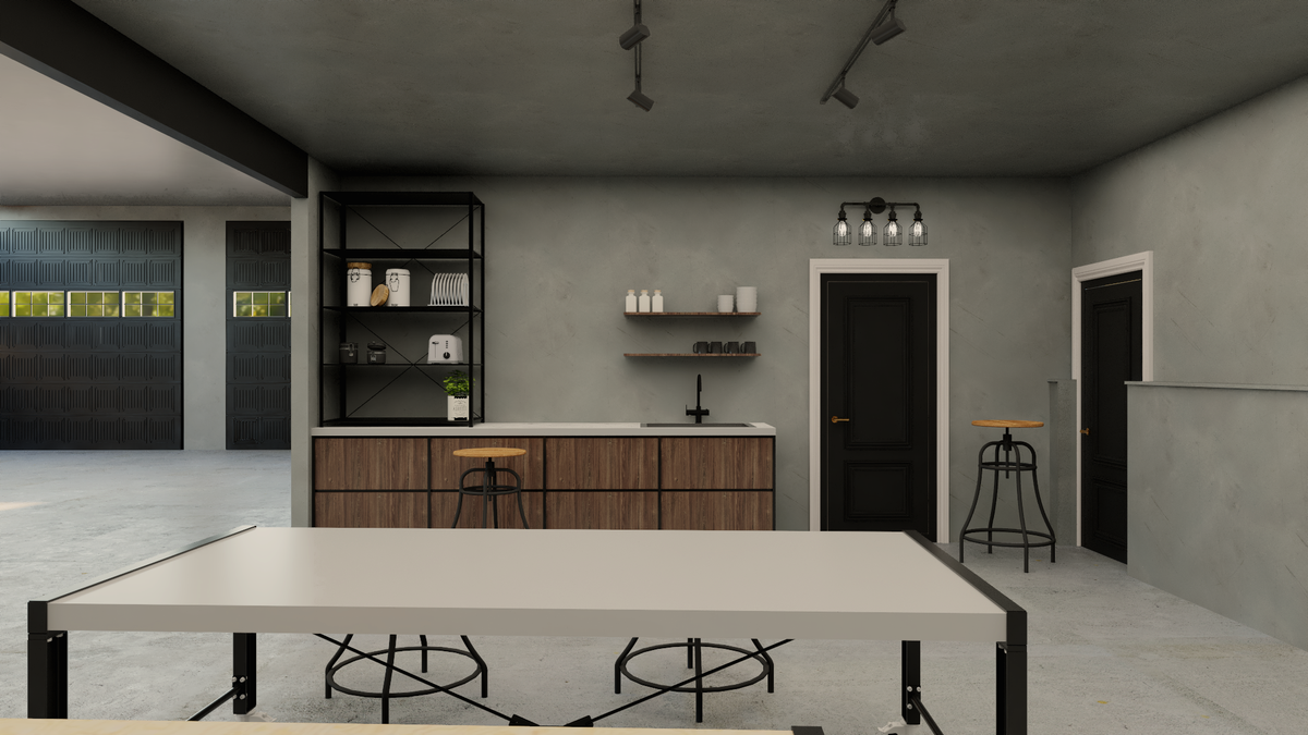 Q7465-A 23432 House Kitchenette