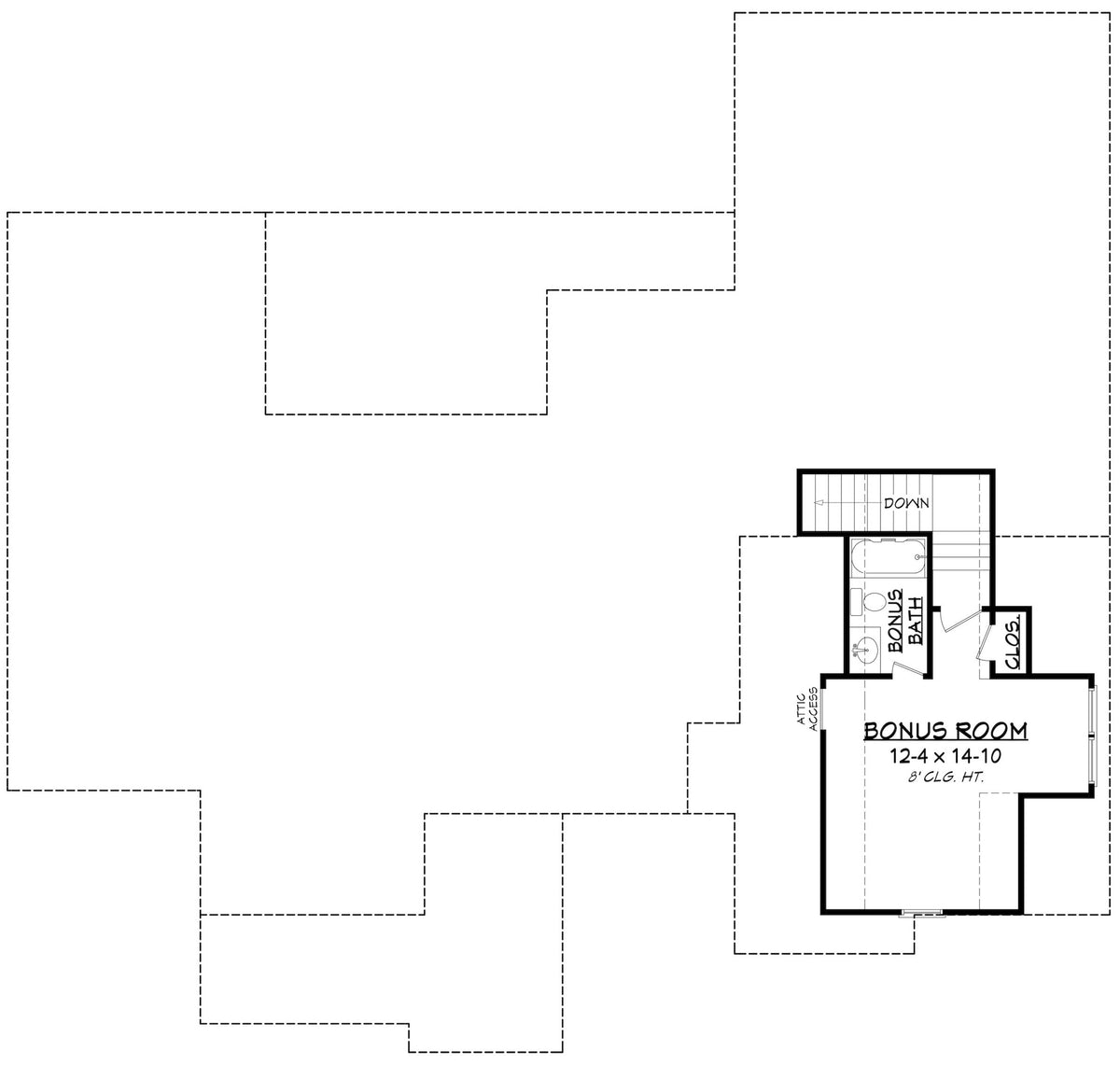 Cypress Court House - Floor Plan 1