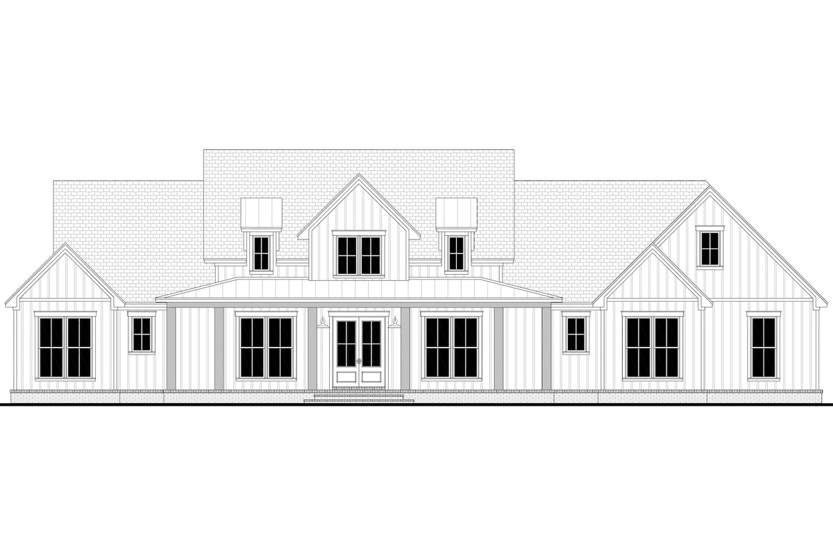 H7409-A 2379-S House Front CAD