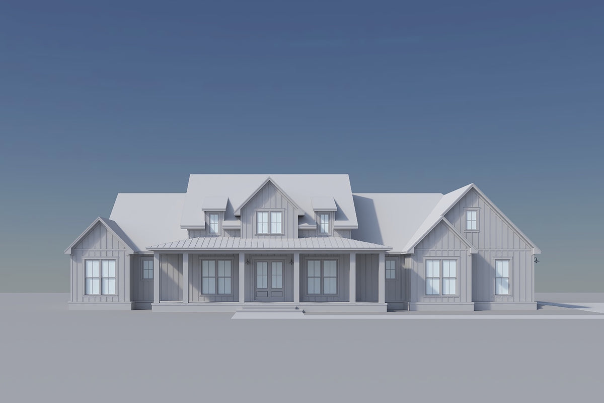 H7409-A 2379-S House Grayscale Model