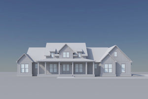H7409-A 2379-S House Grayscale Model
