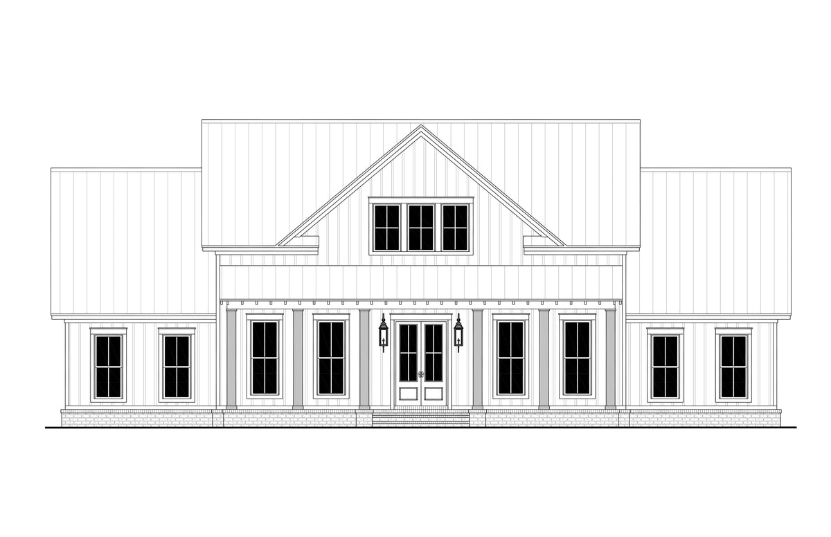 Ashwood Court House Plan - Front View