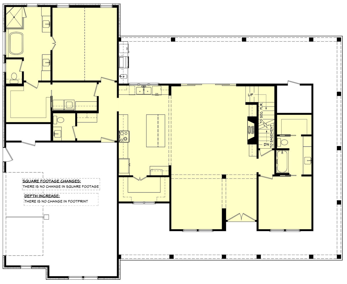 Still Branch House Plan - Archival Designs House Plans, floor plan