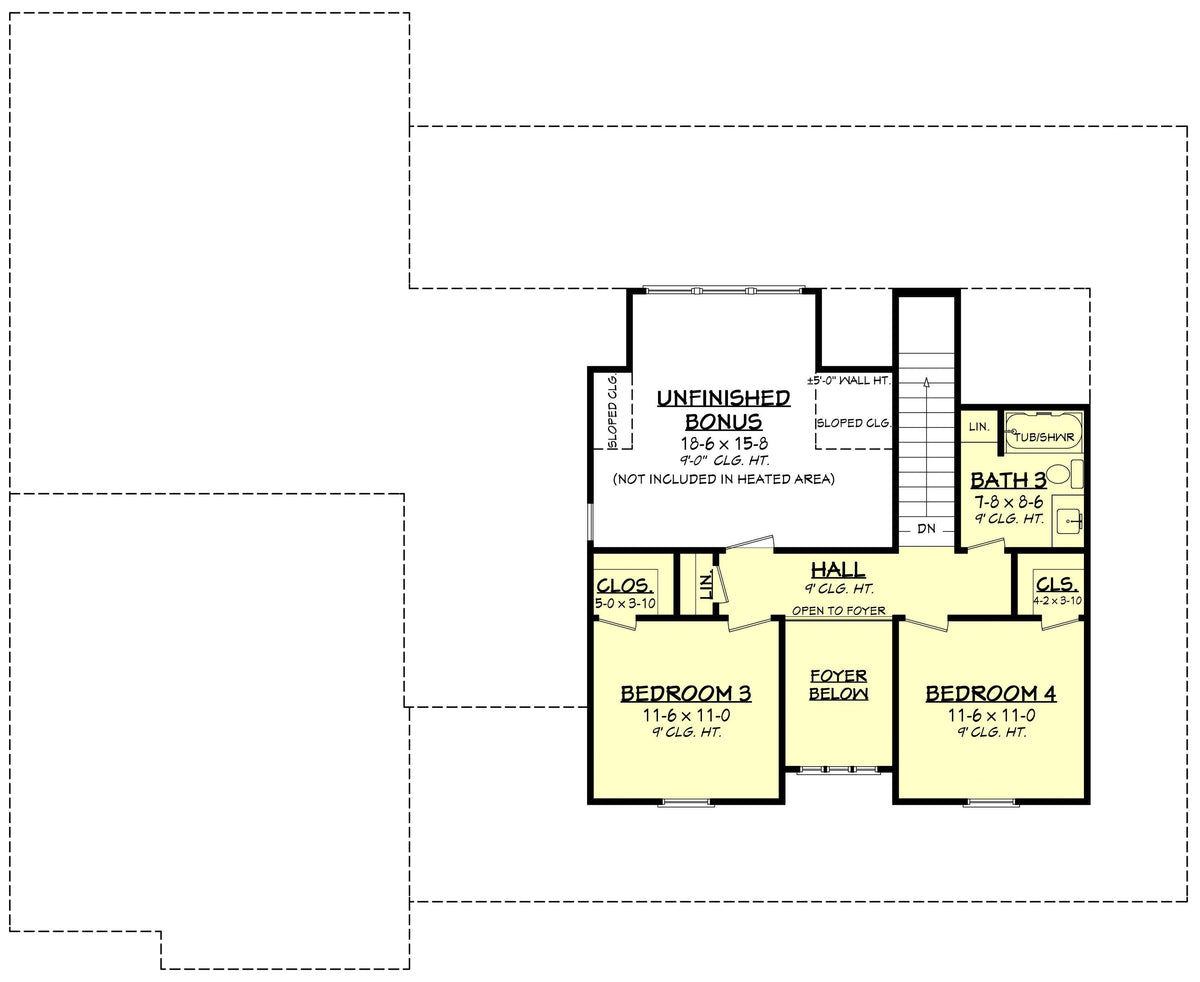 Still Branch Second Floor Plan