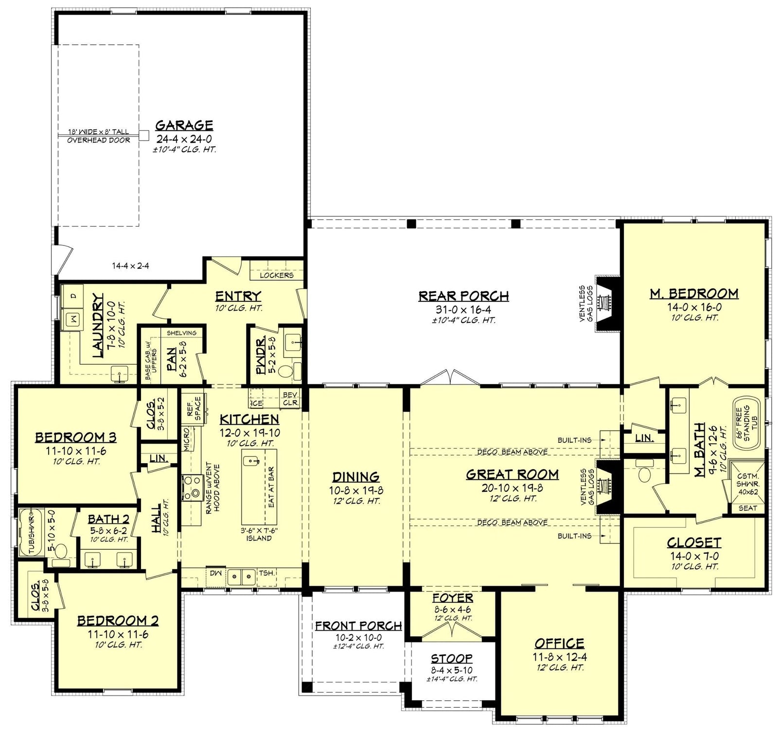 Allendale House Plan - Archival Designs House Plans