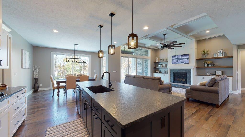 Stylish Craftsman Home with 3 Bedrooms and Basement Foundation