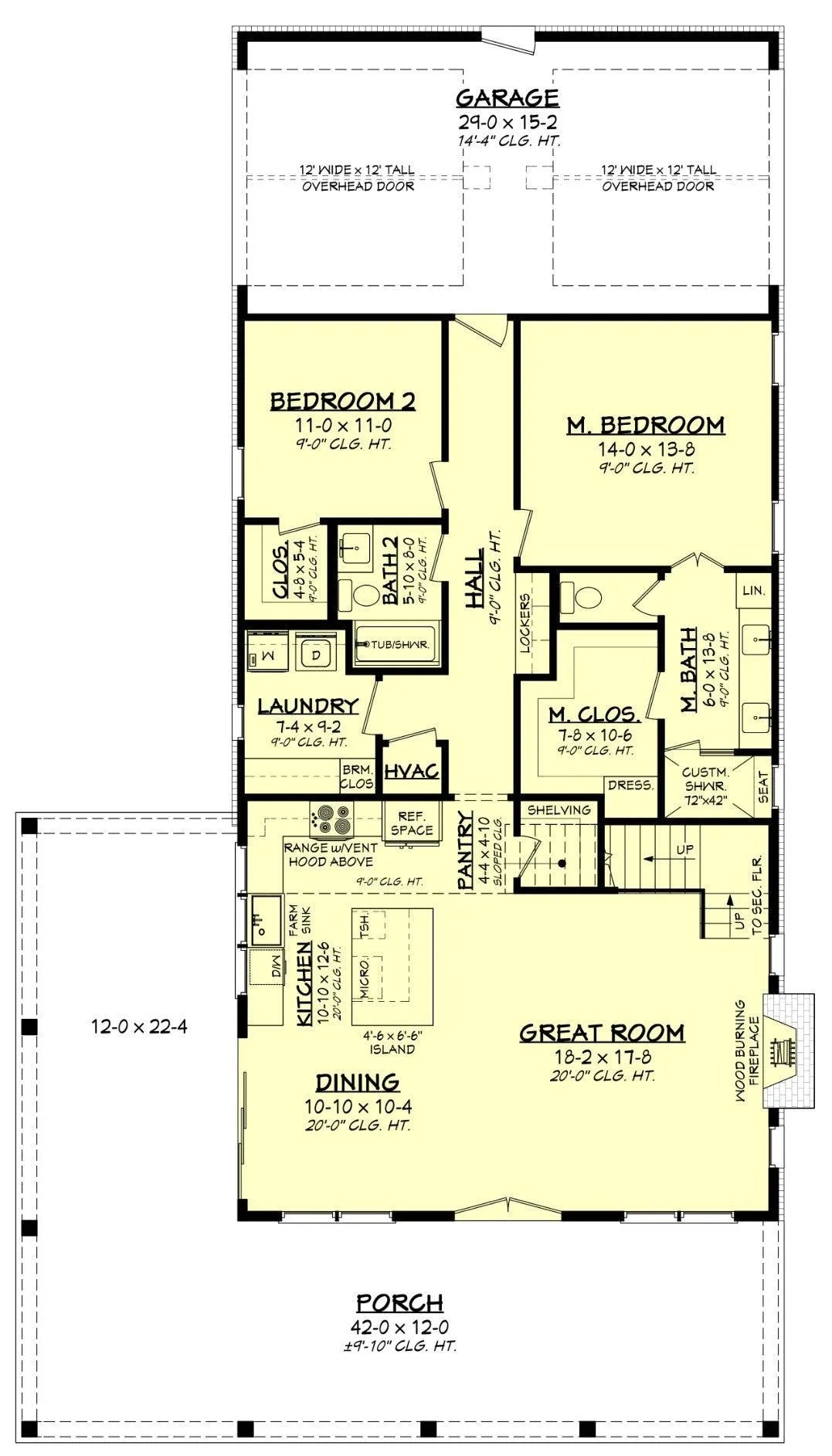 Lollybrook House Plan - Archival Designs House Plans, floor plan