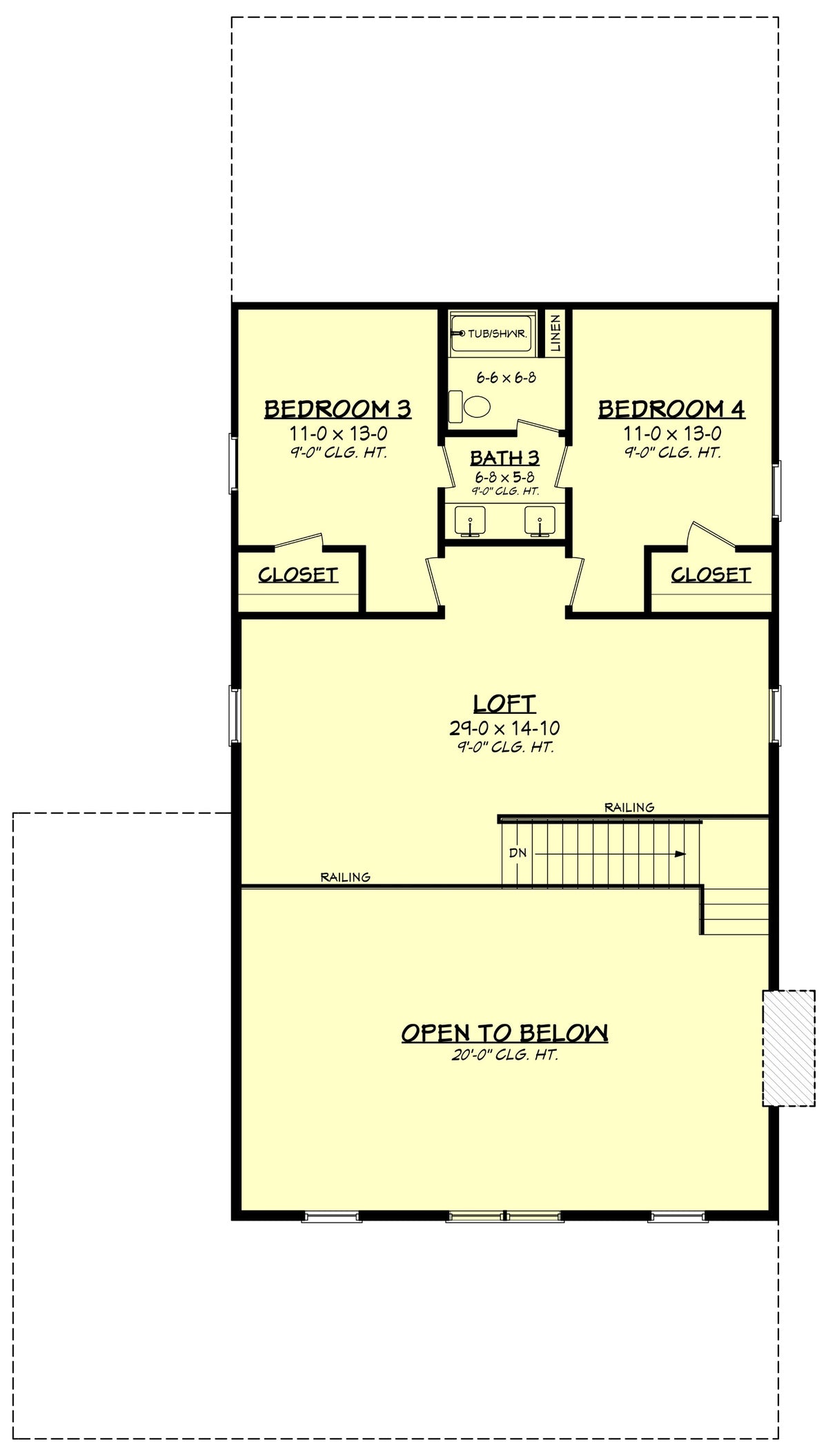 Lollybrook Second Plan  Floor Plan