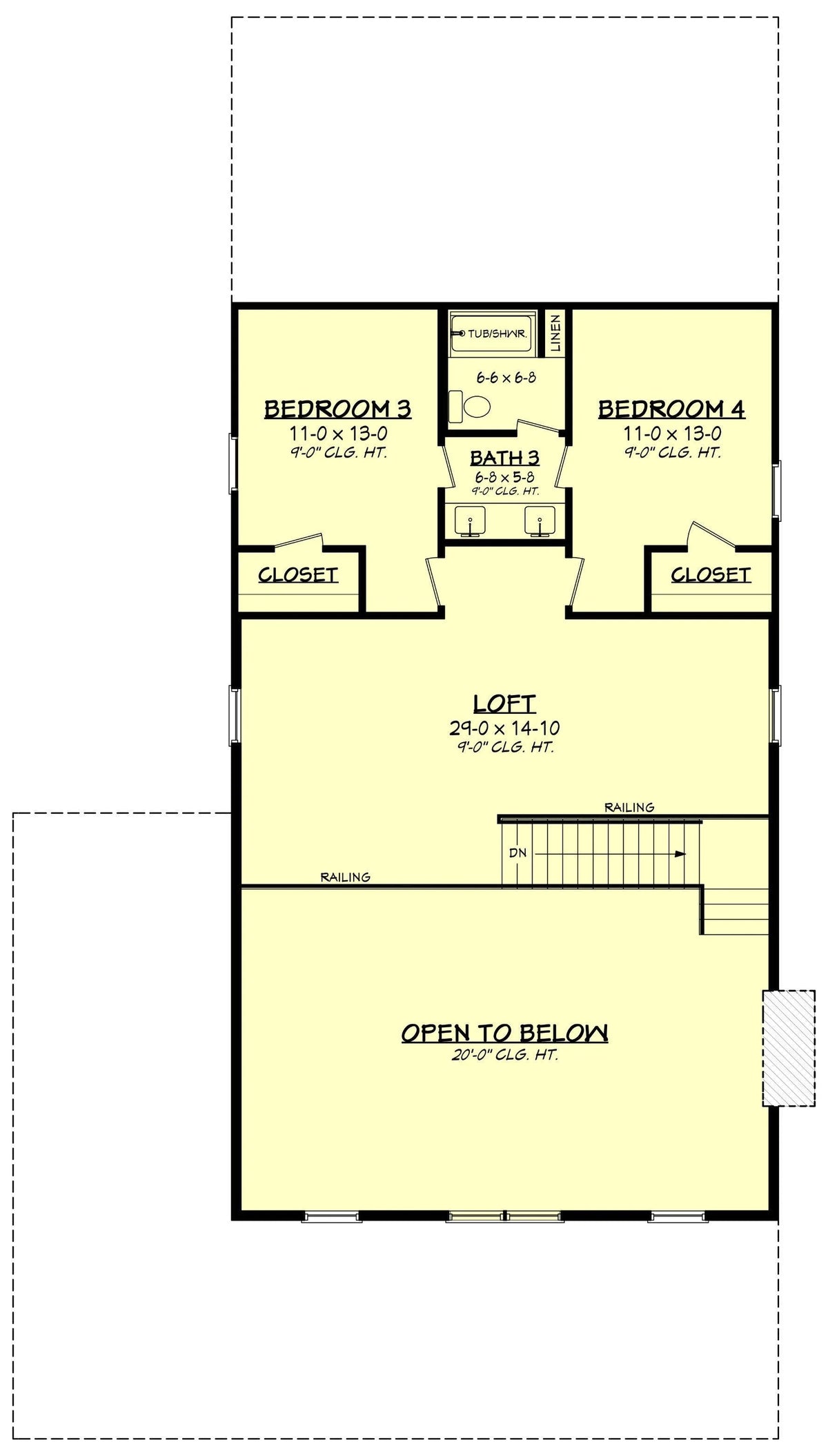 Lollybrook Second Plan  Floor Plan