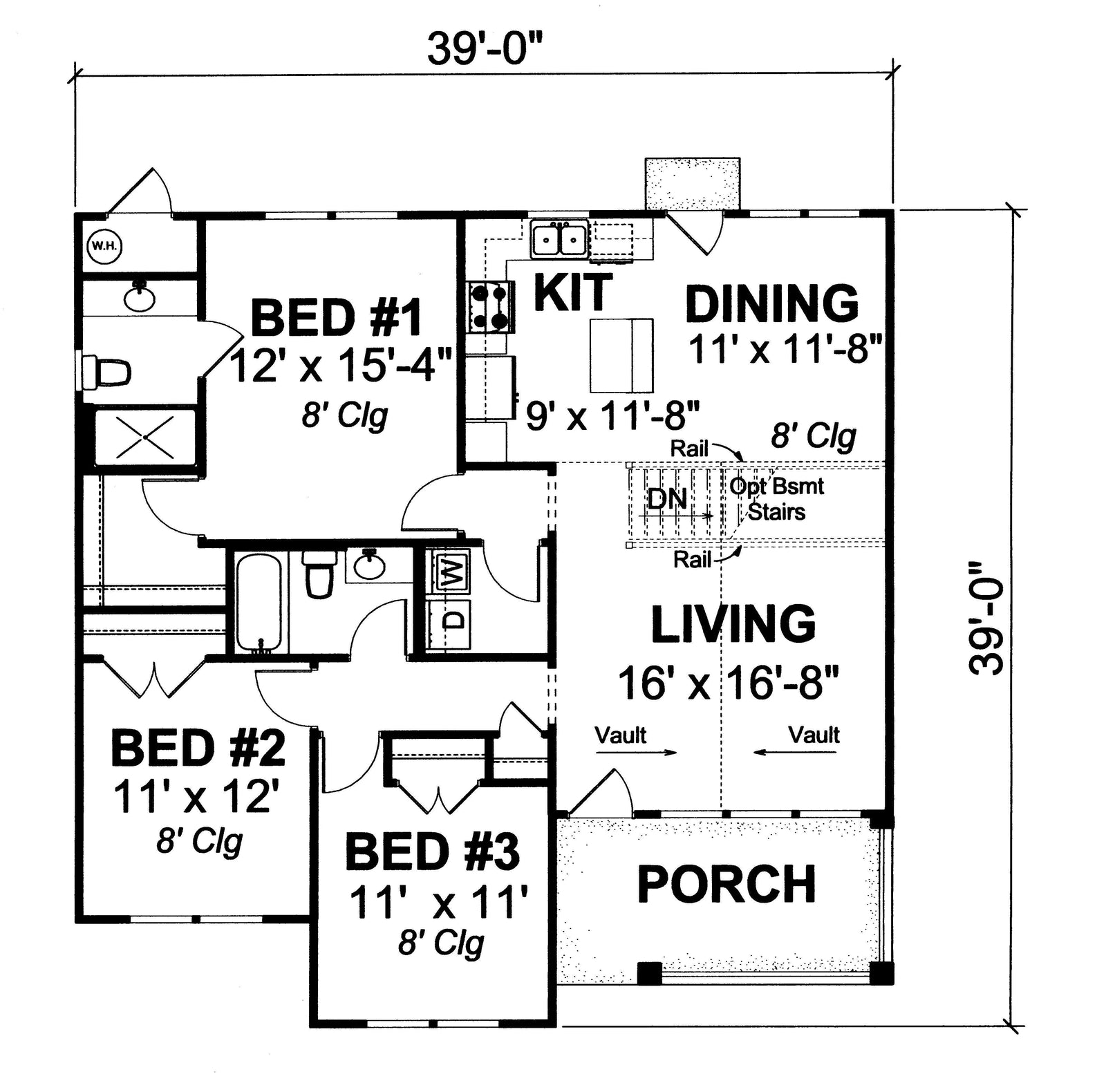 Adrian House Plan - Archival Designs House Plans