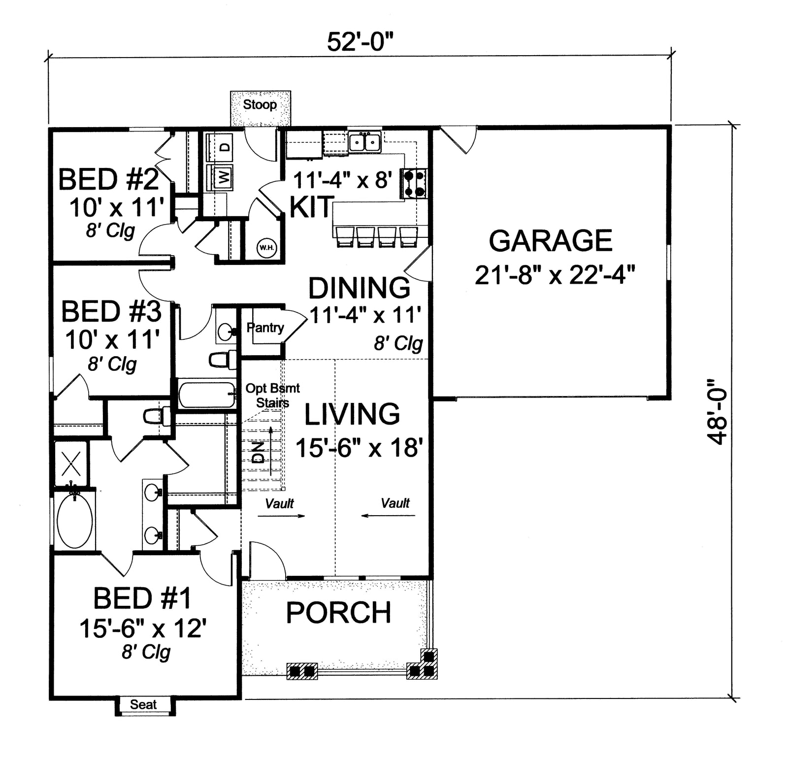 Somersworth House Plan - Archival Designs House Plans