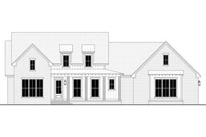 H8038-A Modern Farmhouse, 3 Bedrooms, 3.5 Bathrooms | Hensley 2427 Front CAD