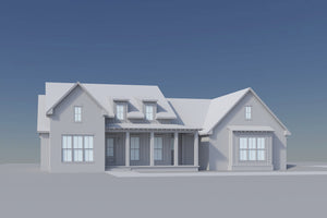 H8038-A Modern Farmhouse, 3 Bedrooms, 3.5 Bathrooms | Hensley 2427 Grayscale 1