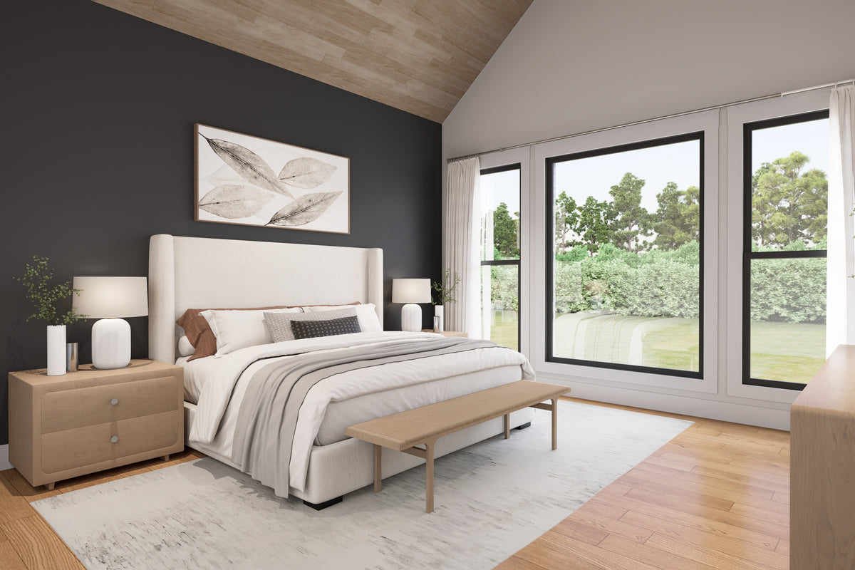 H8038-A Modern Farmhouse Master Bedroom, 3 Bedrooms, 3.5 Bathrooms | Hensley 2427 
