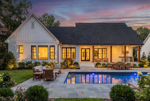H8038-A Modern Farmhouse, 3 Bedrooms, 3.5 Bathrooms | Hensley 2427 Exterior