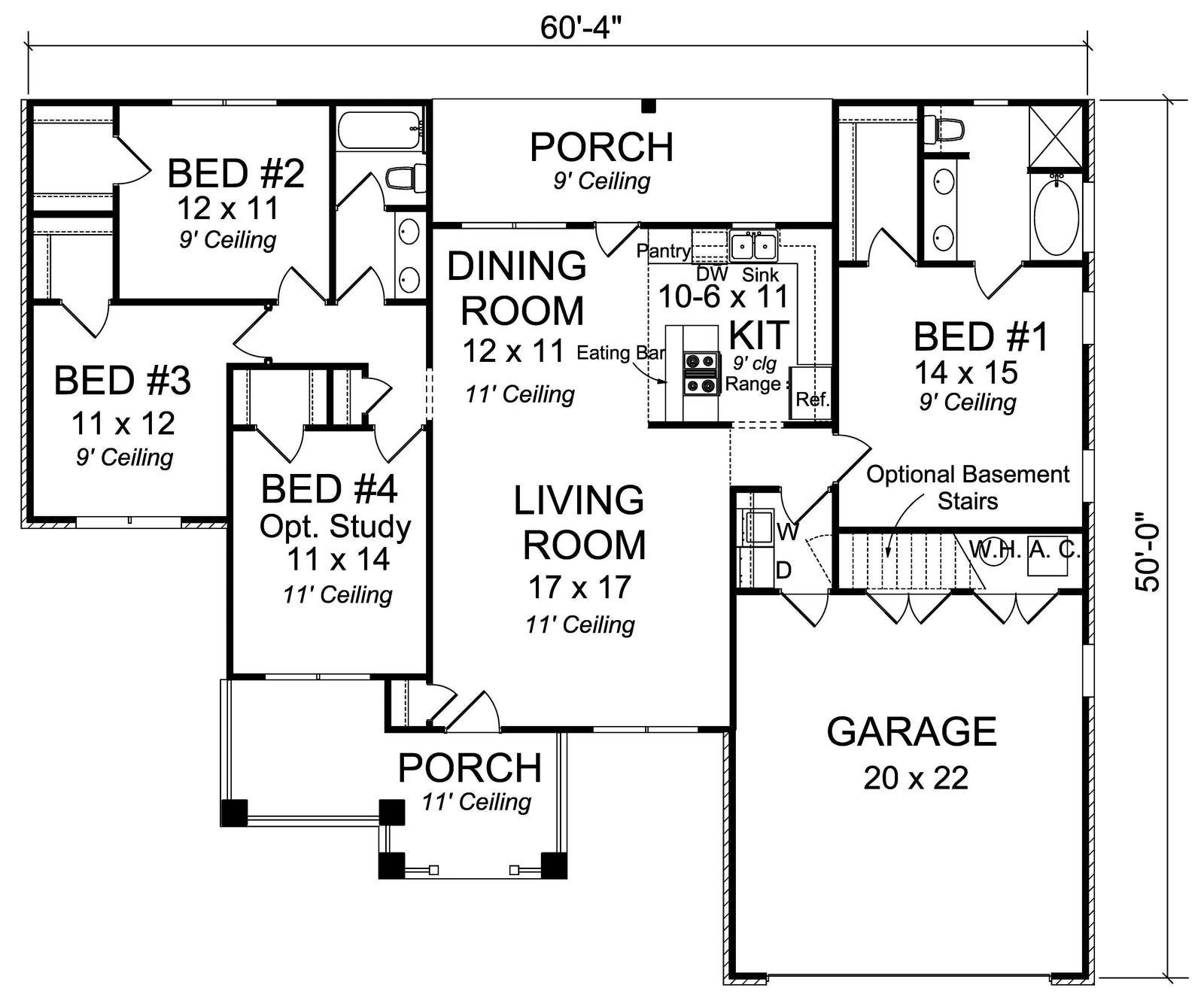 Fairland House Plan - Archival Designs House Plans