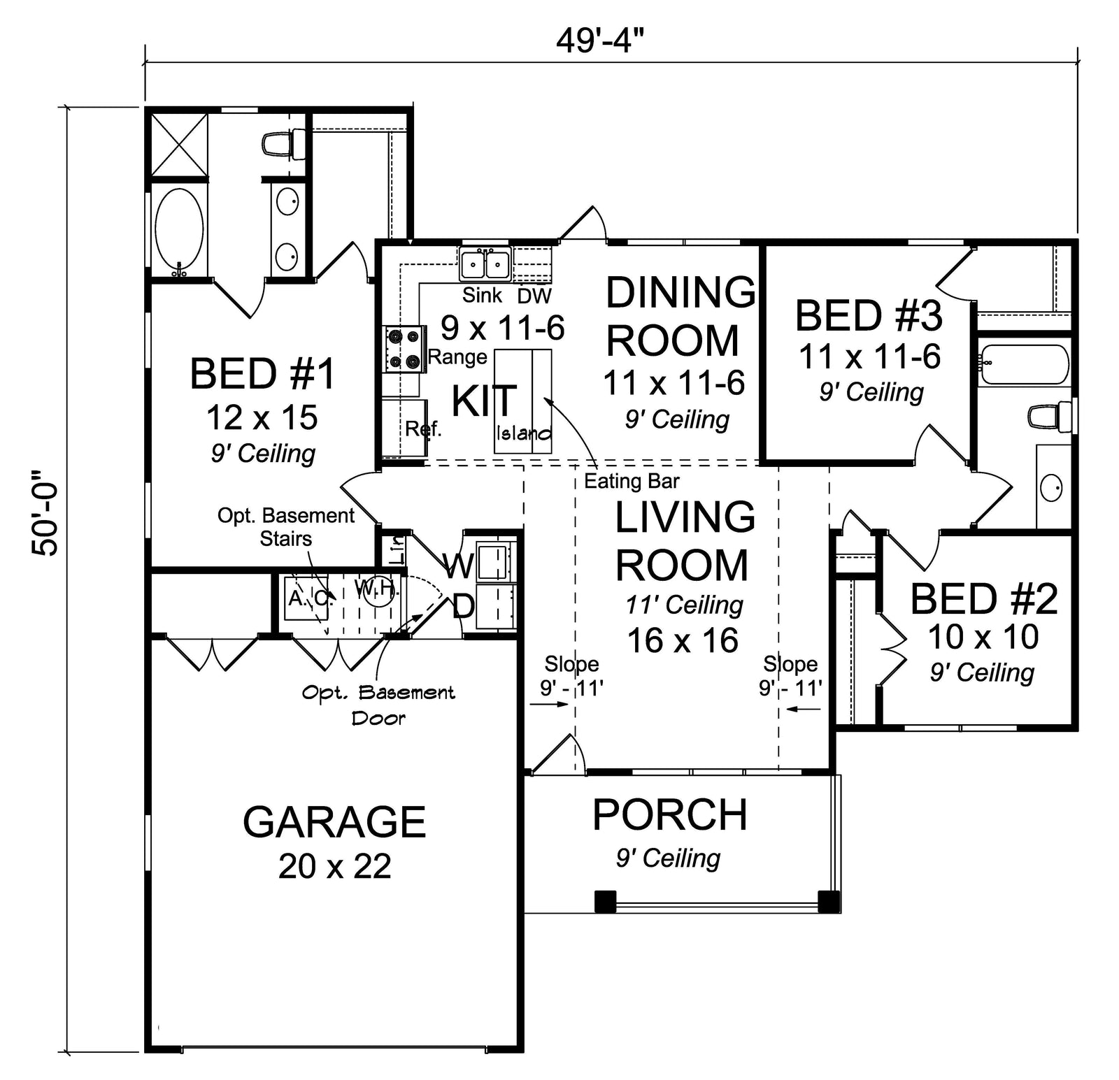 Shelburn House Plan - Archival Designs House Plans