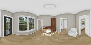 J7862-E Cottage House Study Panorama, 2 Bedrooms, 2 Bathrooms | Granite Hollow 24636 