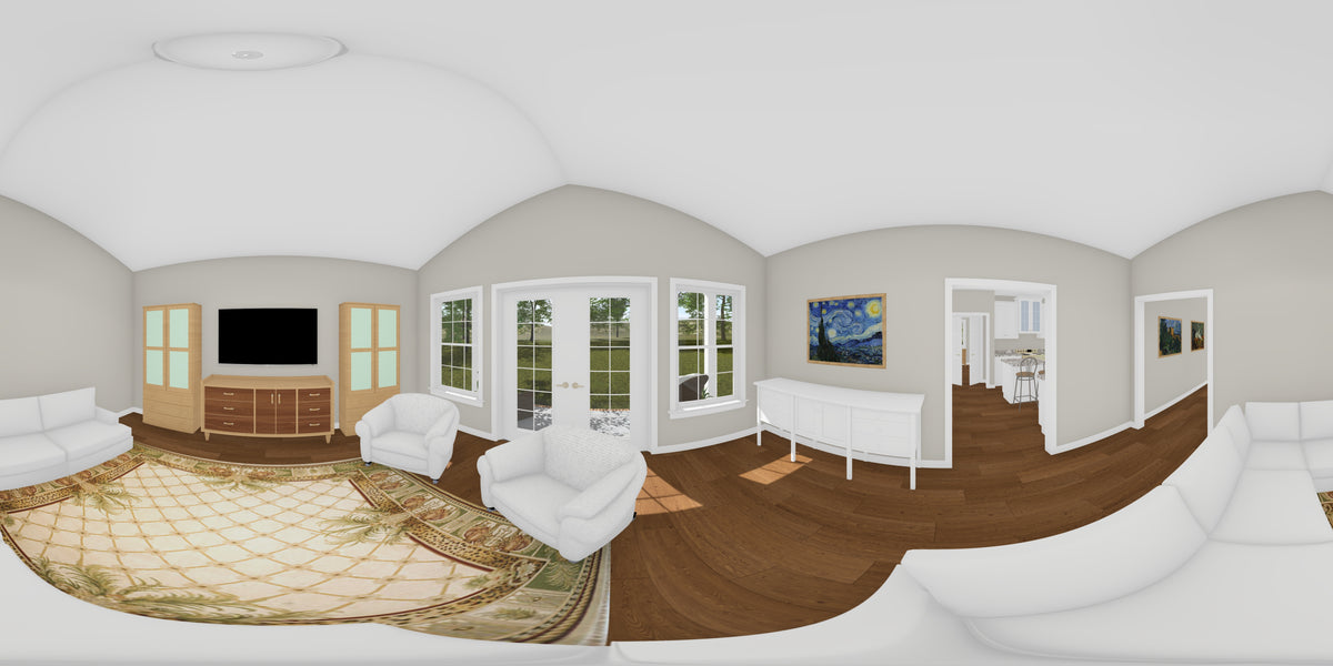 J7865-E Craftsman House Living Panorama, 3 Bedrooms, 2 Bathrooms | Maplewood Springs 24639 