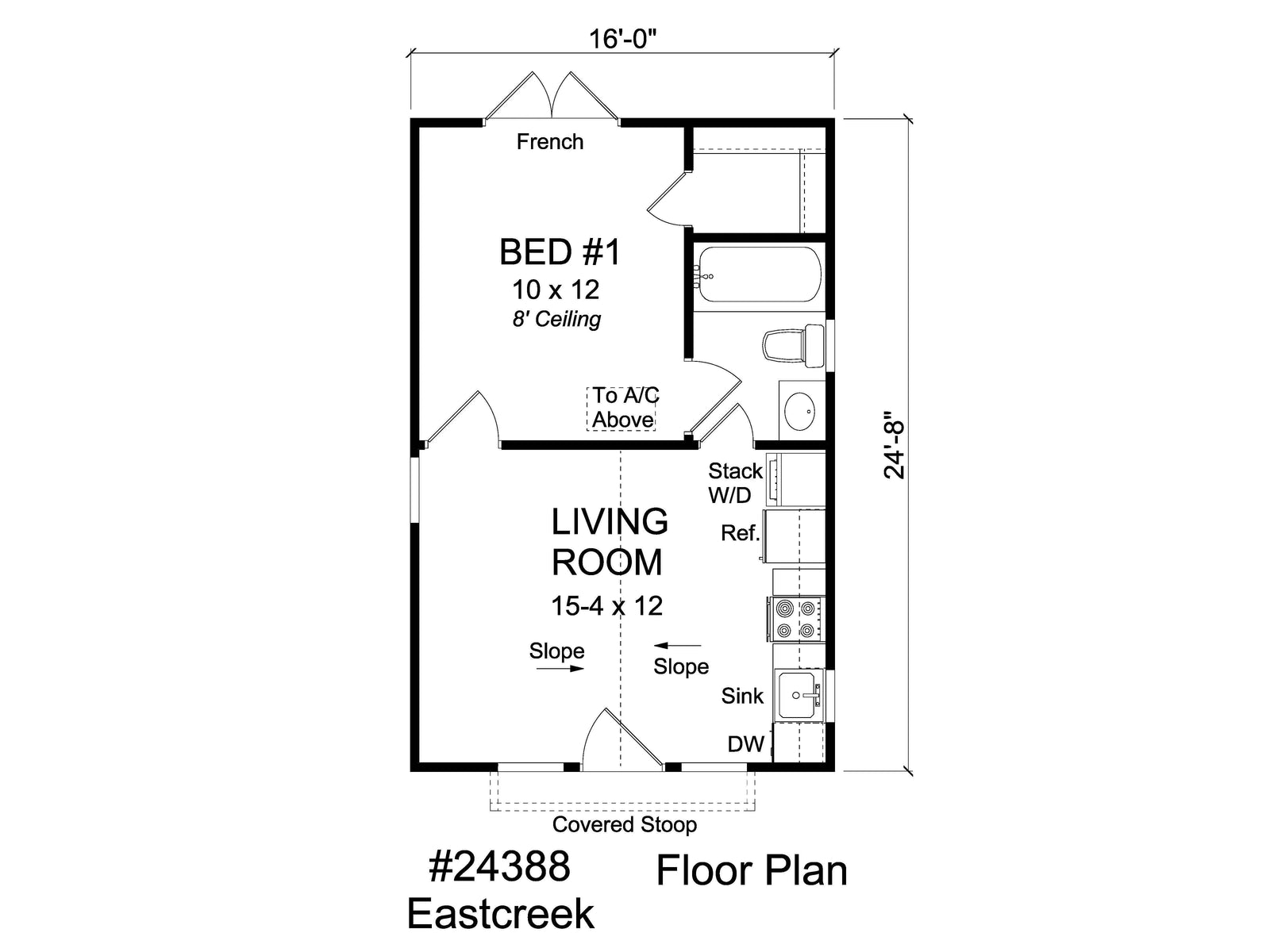 Eastcreek House Plan - Archival Designs House Plans