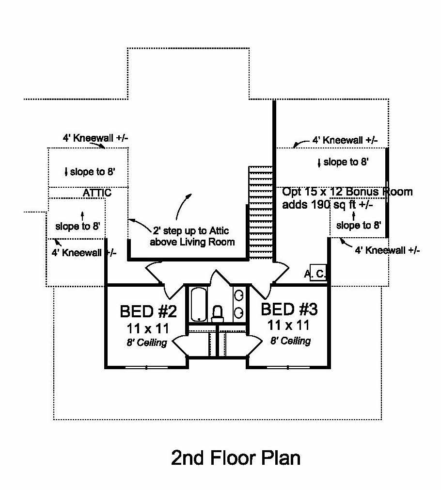 Oakfield Second Floor Plan