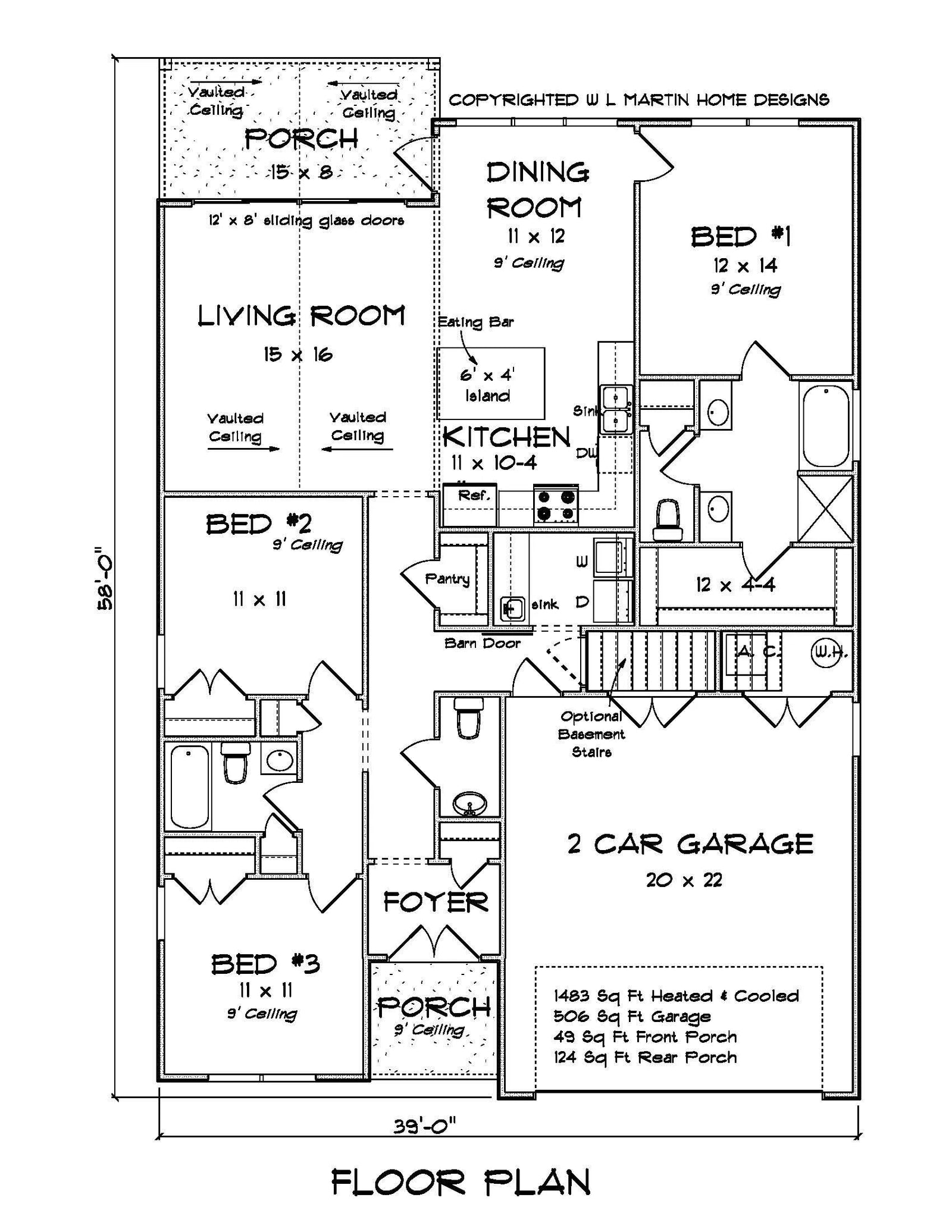 Clover Creek House Plan - Archival Designs House Plans