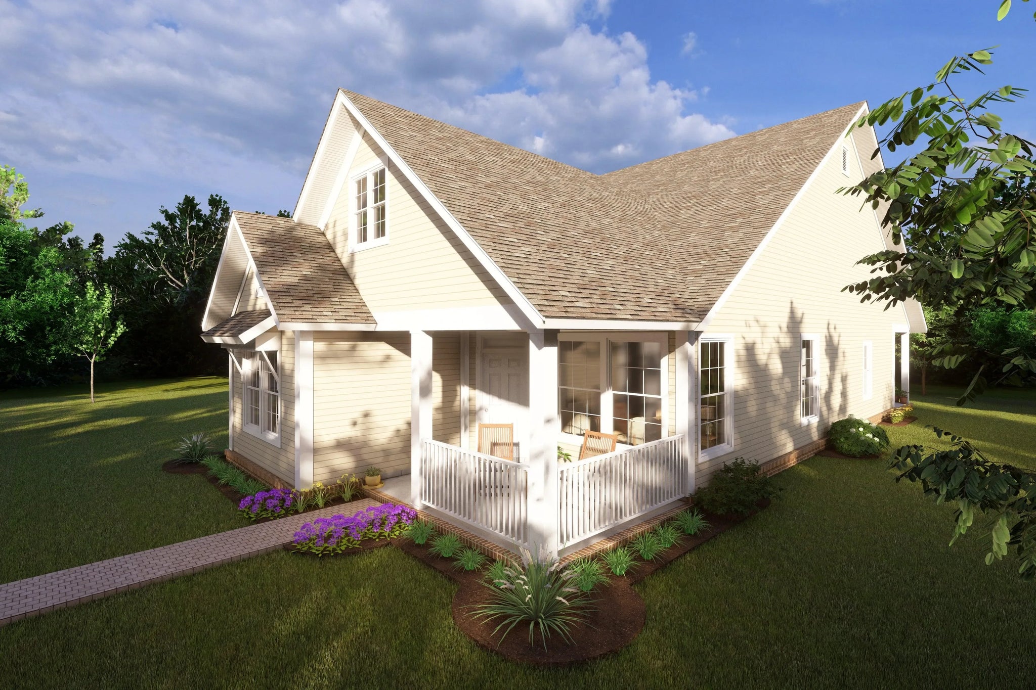 Rustic Rose House Plan