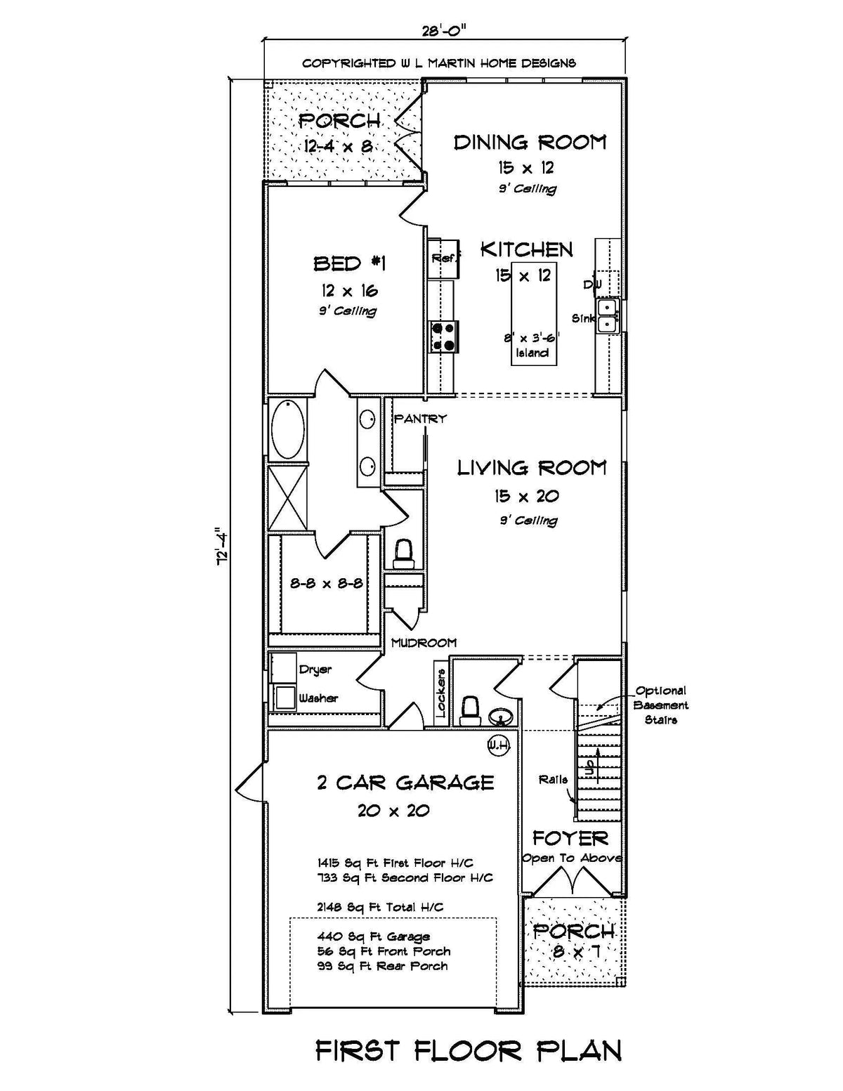 Cedar Crest House Plan - Archival Designs House Plans