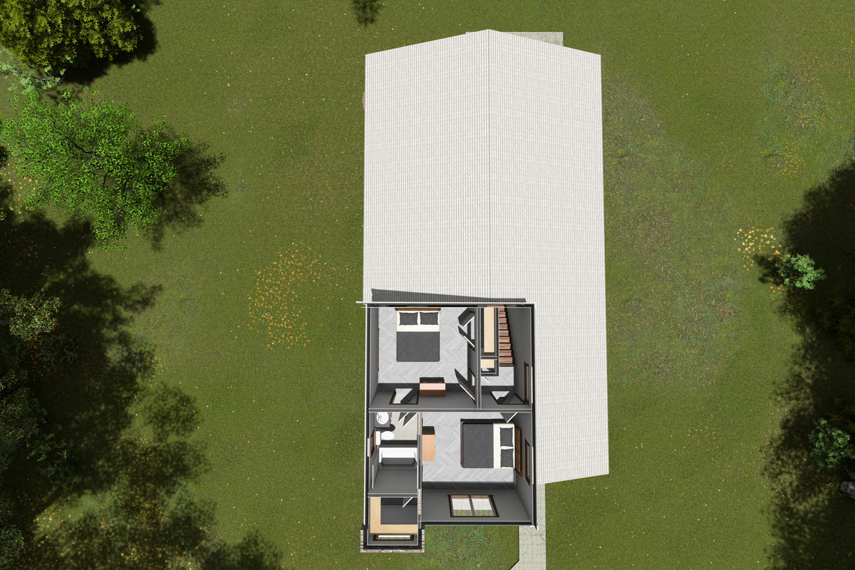 Sycamore Shade House Plan