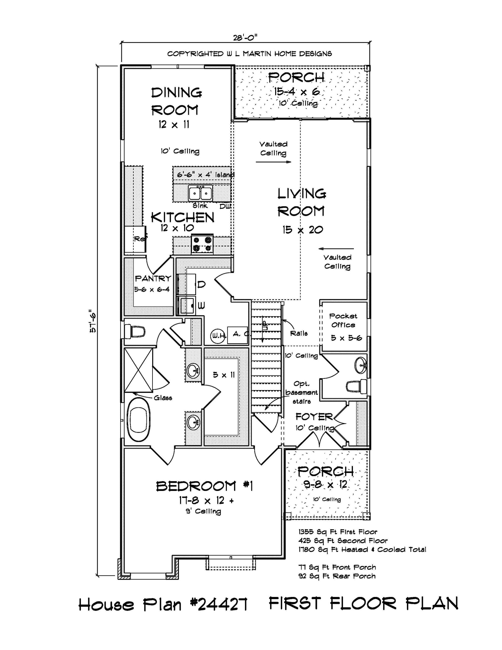 Sycamore Shade House Plan - Archival Designs House Plans